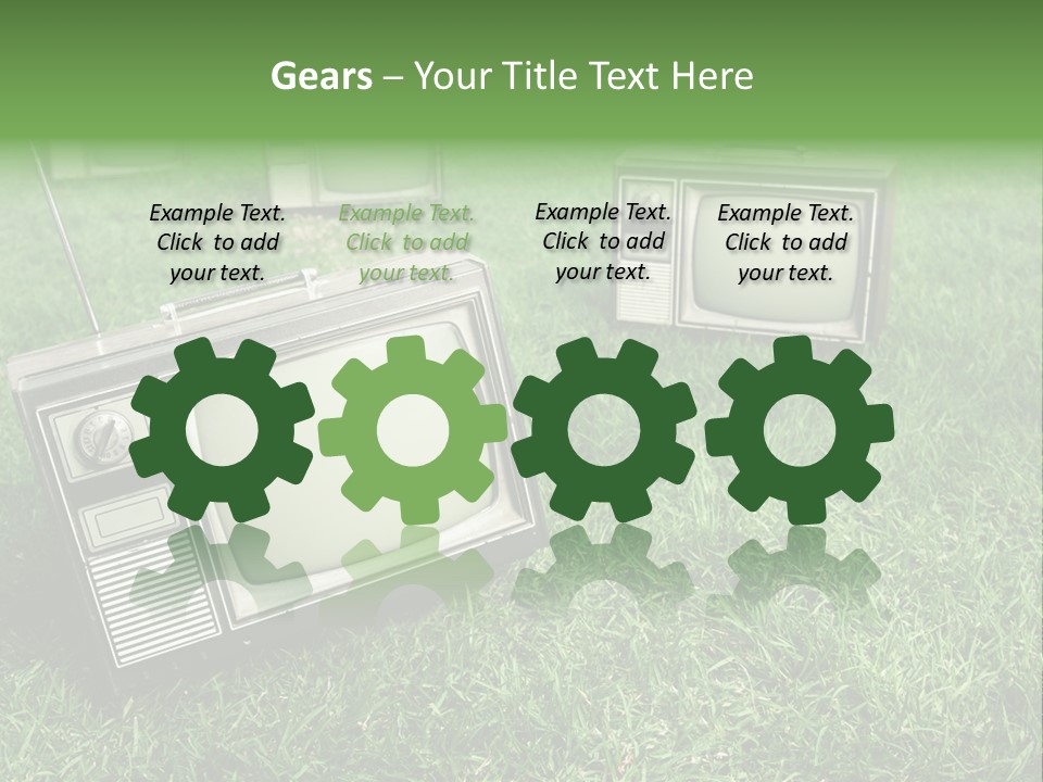 Tv Recycled PowerPoint Template