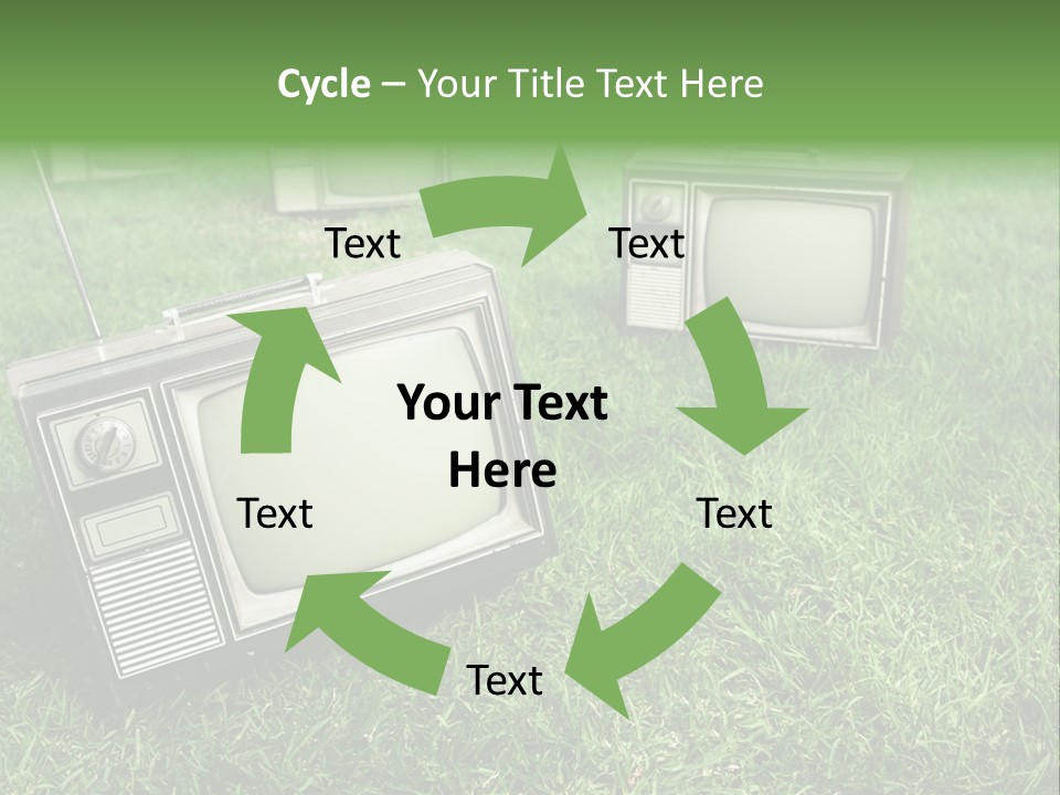 Tv Recycled PowerPoint Template
