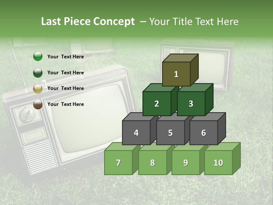 Tv Recycled PowerPoint Template