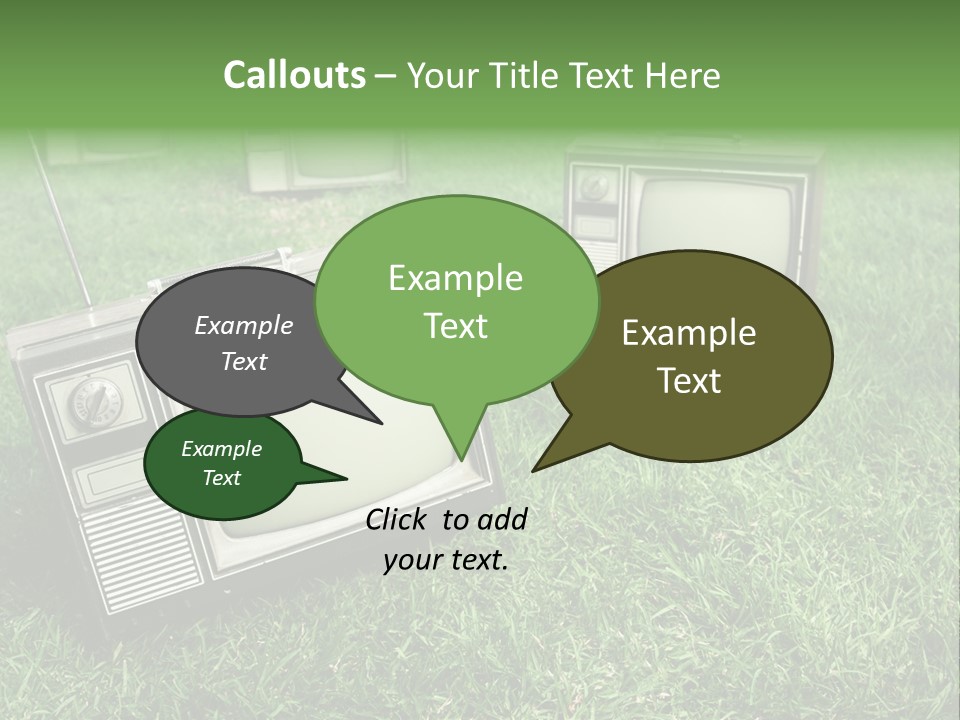 Tv Recycled PowerPoint Template