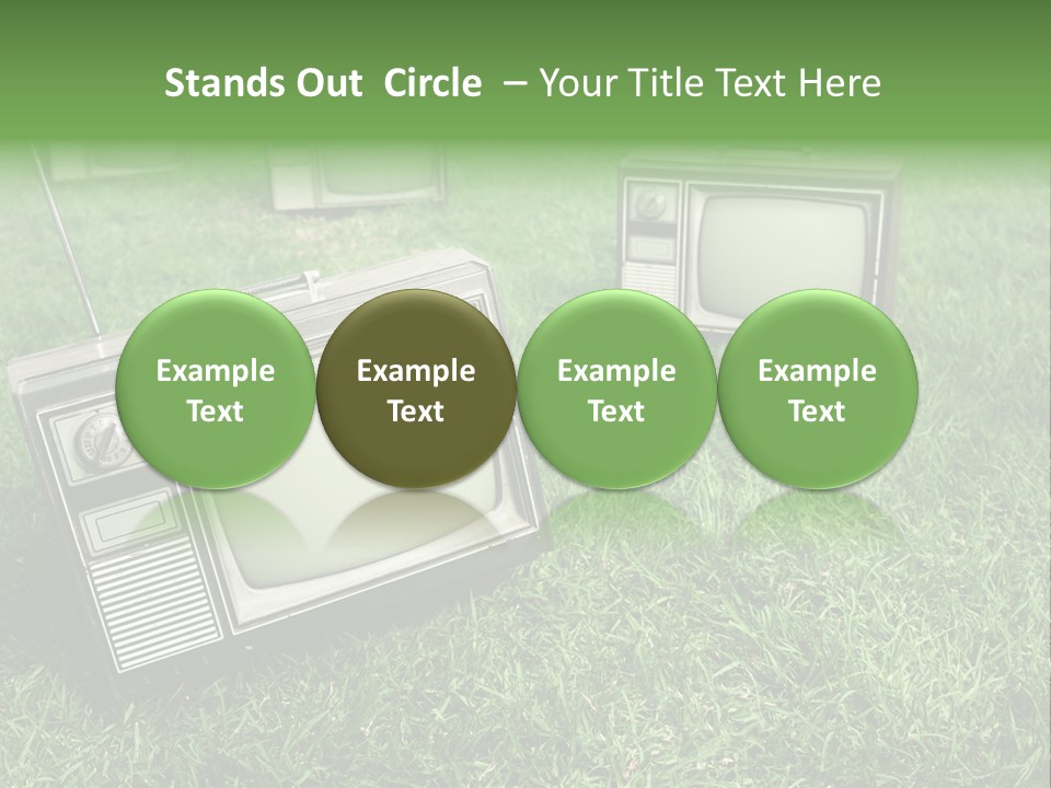 Tv Recycled PowerPoint Template