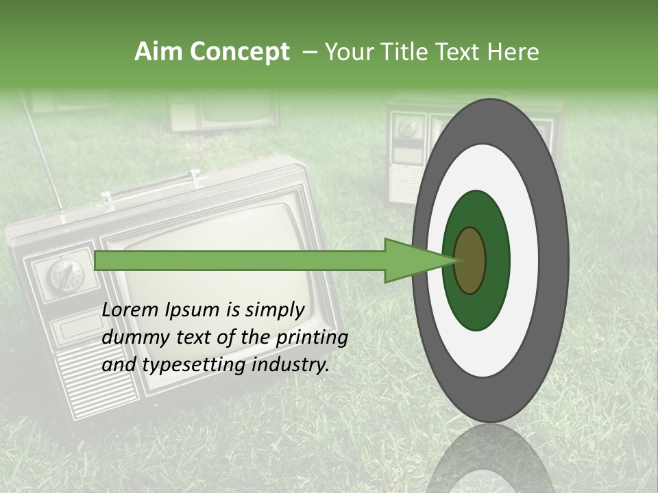 Tv Recycled PowerPoint Template