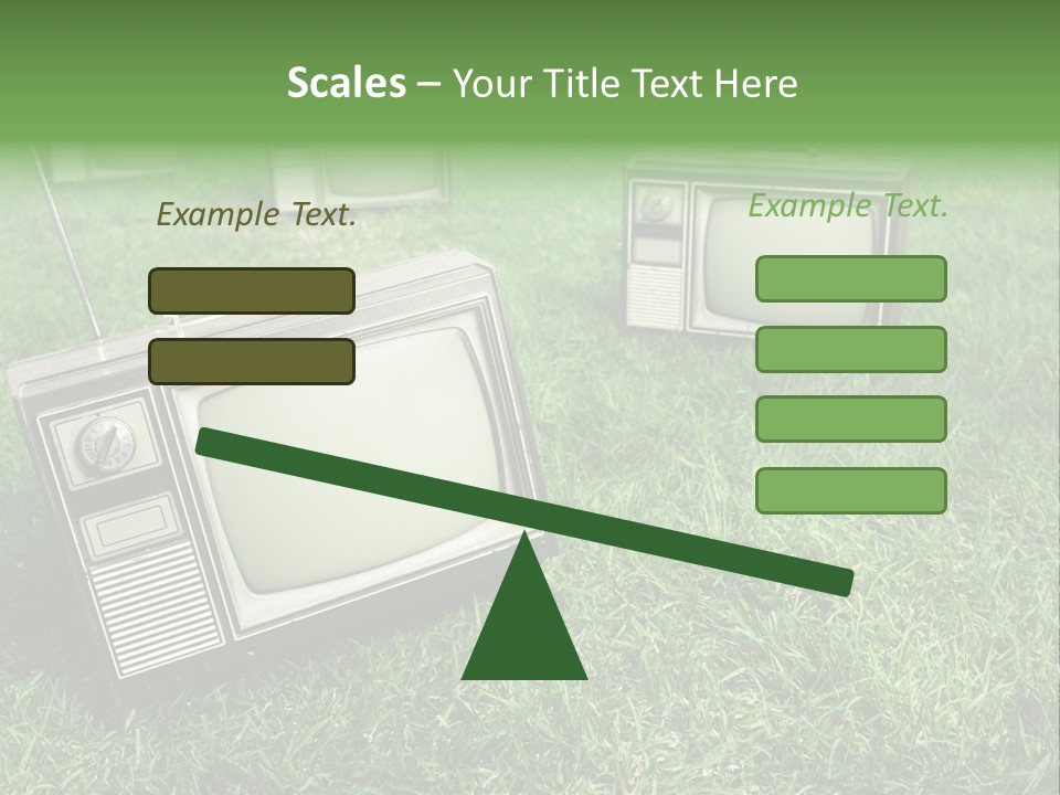 Tv Recycled PowerPoint Template