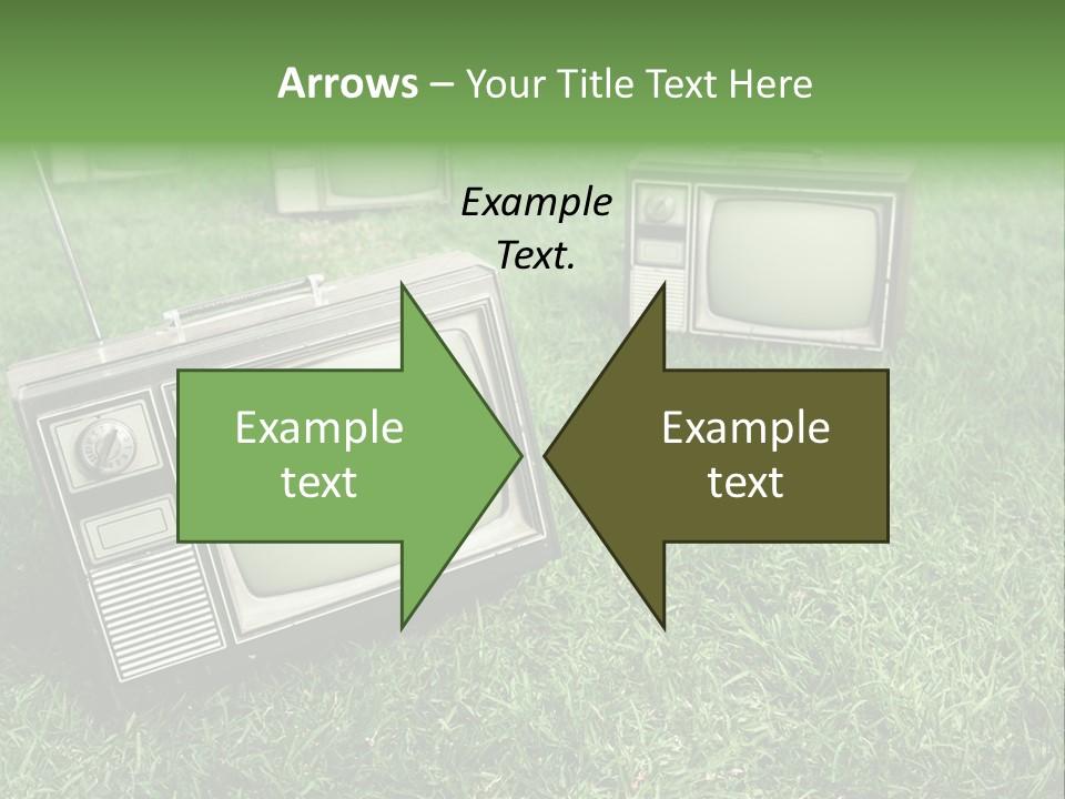 Tv Recycled PowerPoint Template