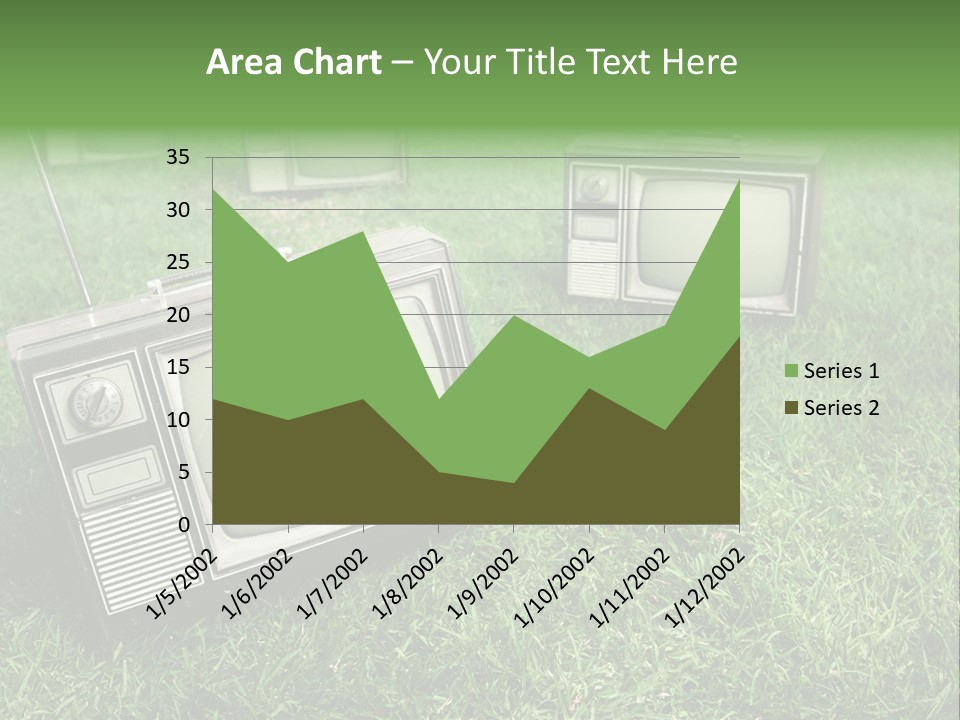 Tv Recycled PowerPoint Template
