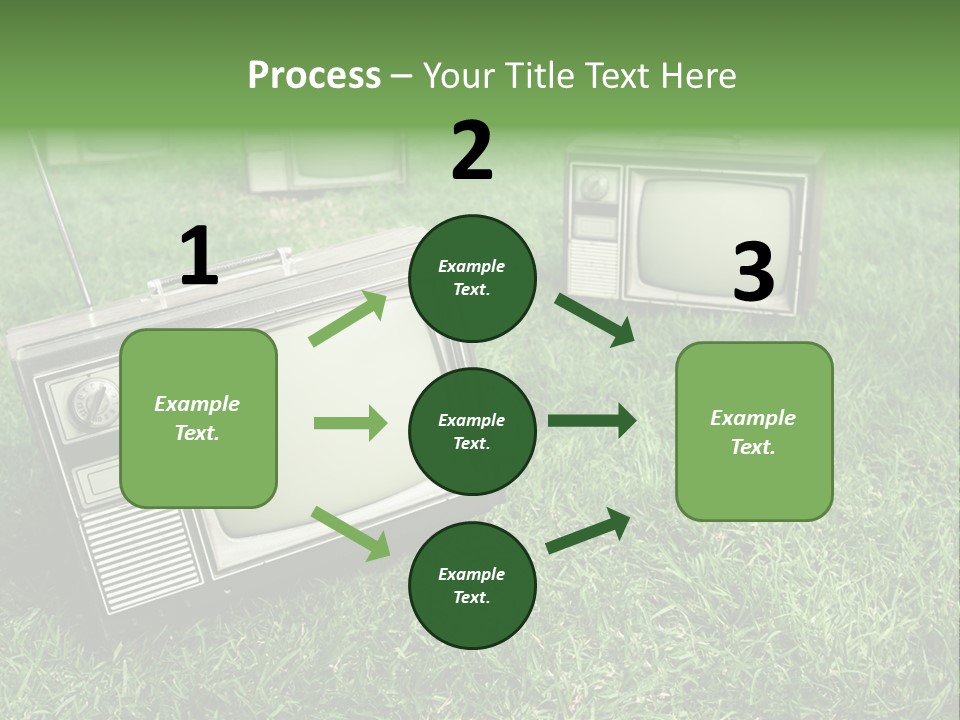 Tv Recycled PowerPoint Template