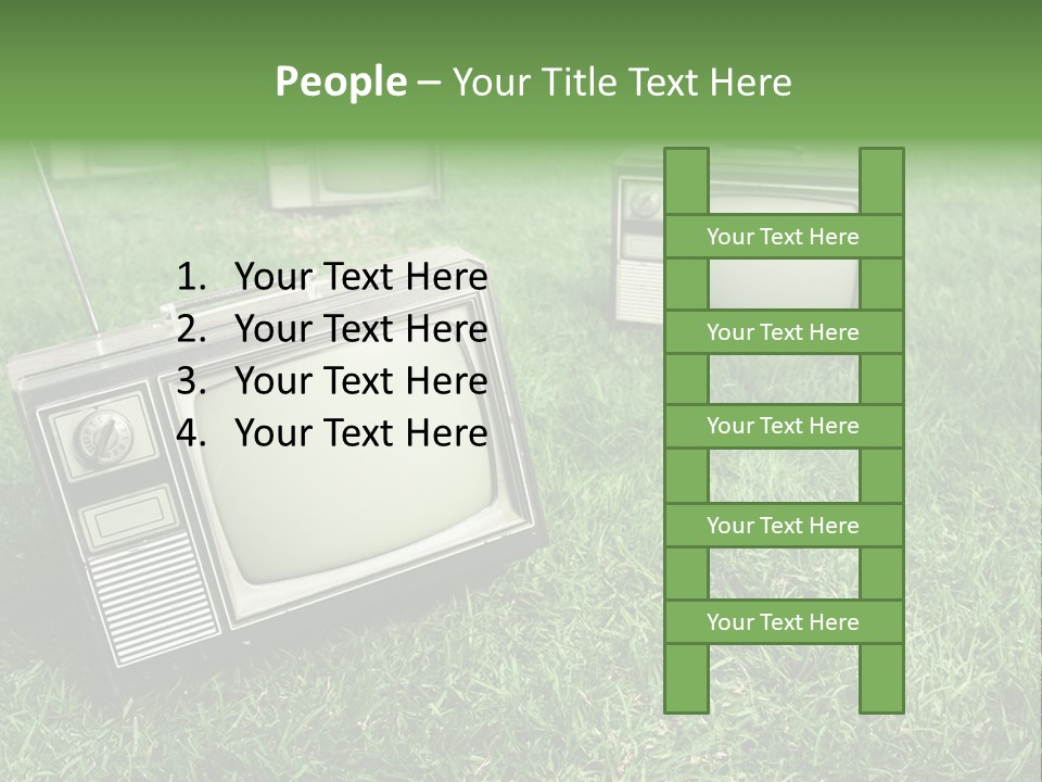 Tv Recycled PowerPoint Template