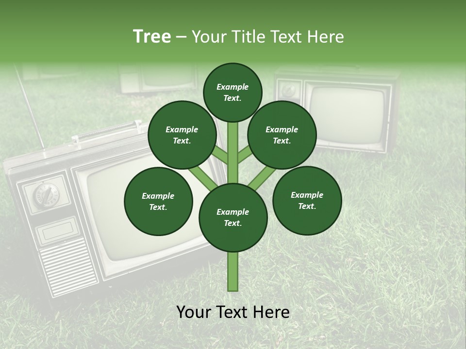 Tv Recycled PowerPoint Template