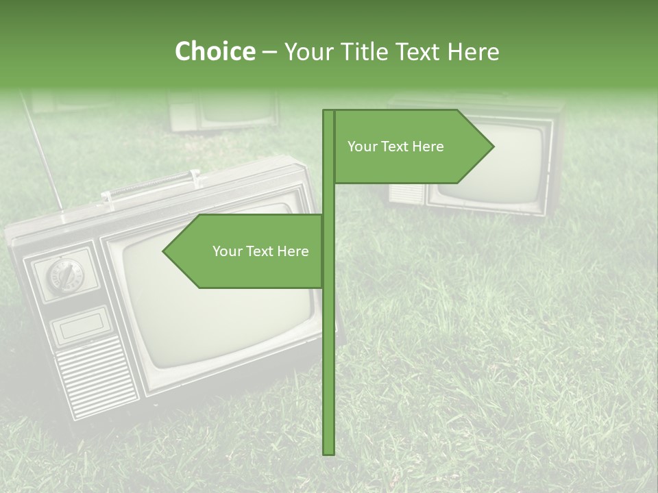 Tv Recycled PowerPoint Template