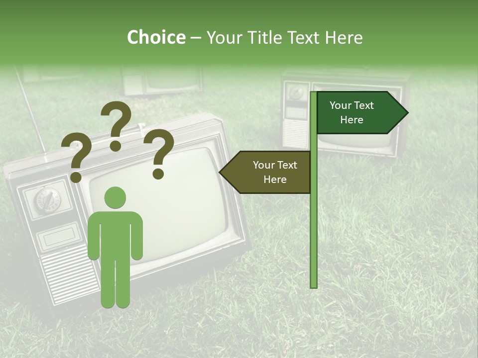 Tv Recycled PowerPoint Template