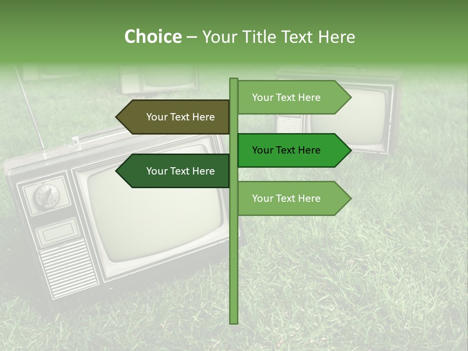 Tv Recycled PowerPoint Template