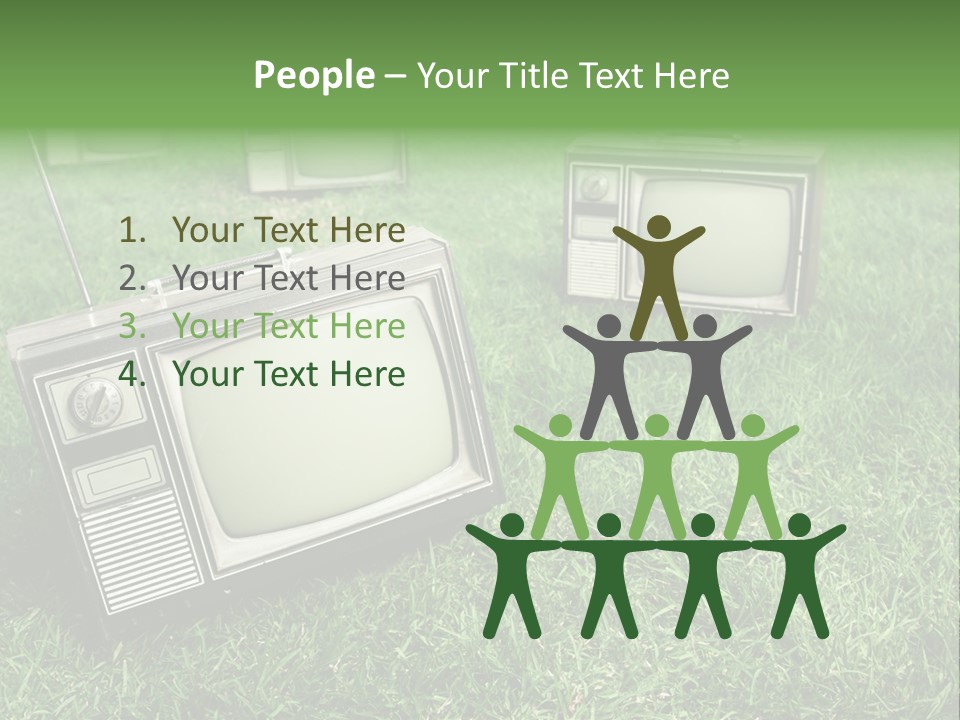 Tv Recycled PowerPoint Template