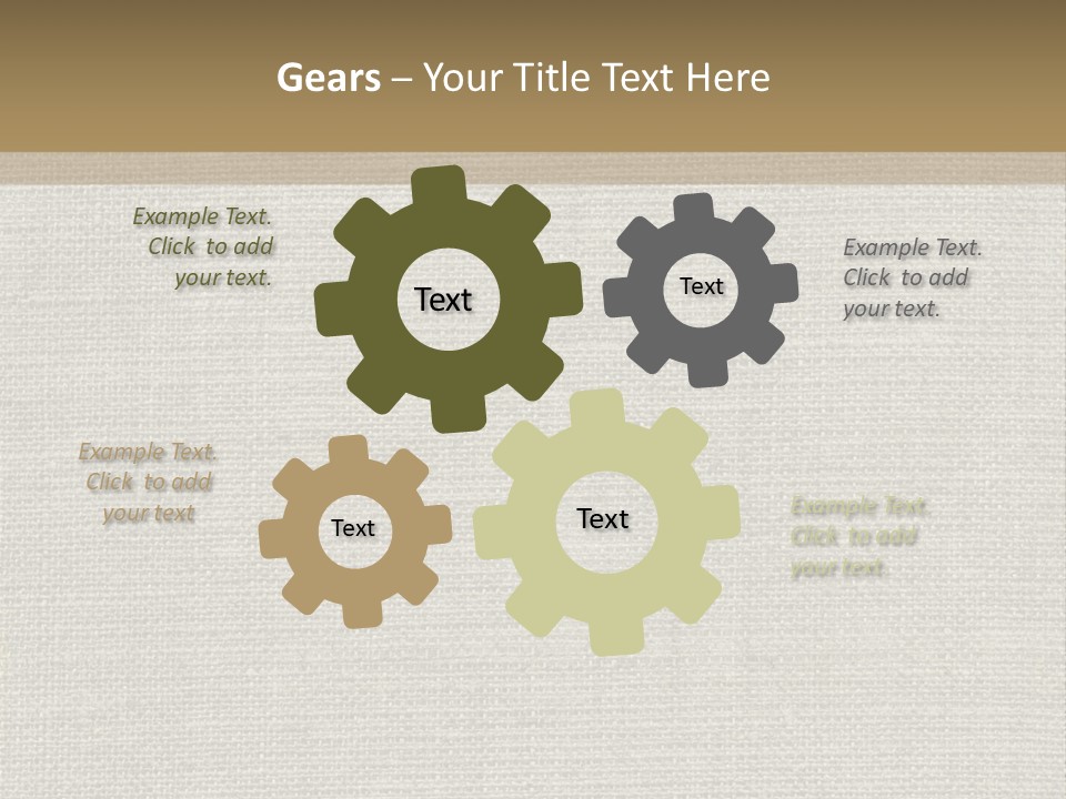 Material Grey Macro PowerPoint Template