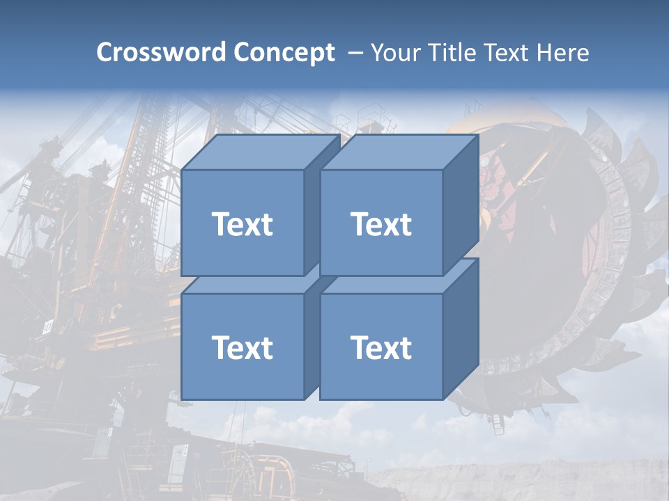 Mining Coal PowerPoint Template