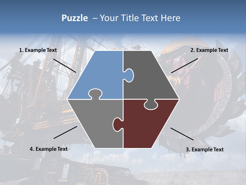 Mining Coal PowerPoint Template