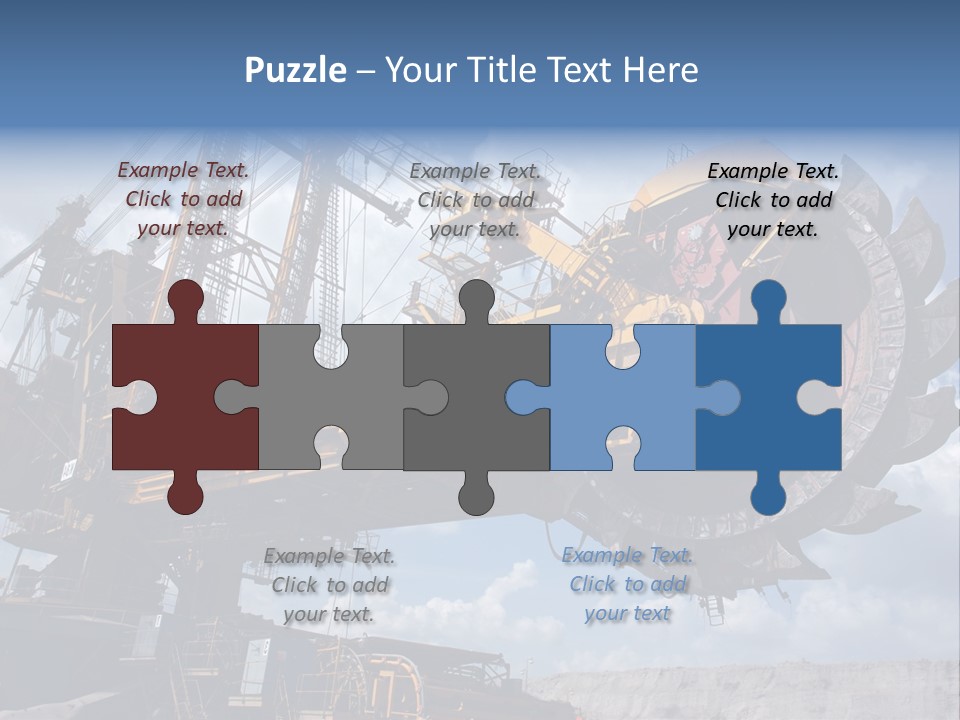 Mining Coal PowerPoint Template