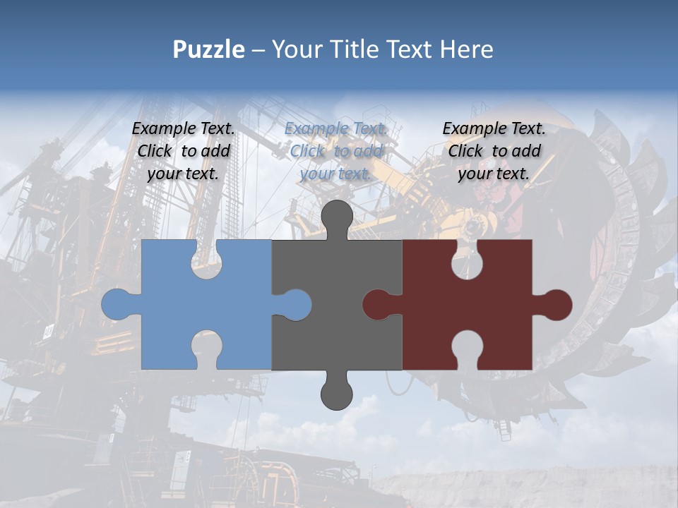 Mining Coal PowerPoint Template