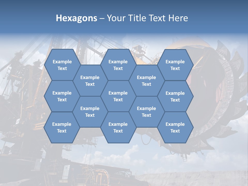 Mining Coal PowerPoint Template
