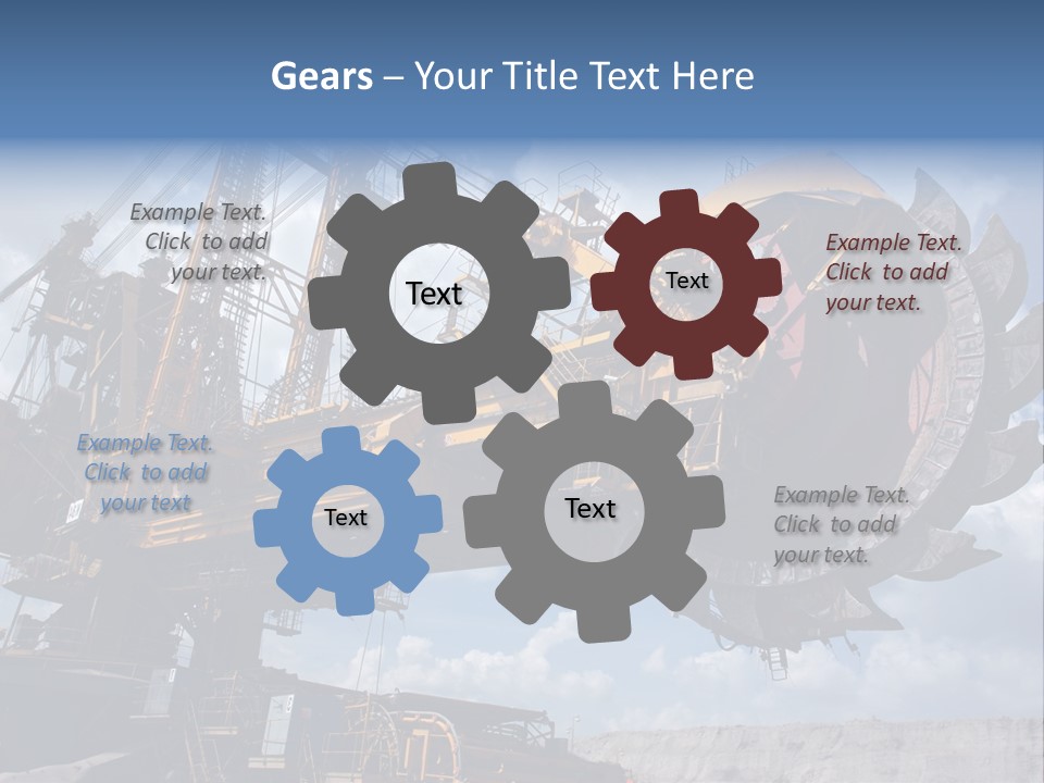 Mining Coal PowerPoint Template