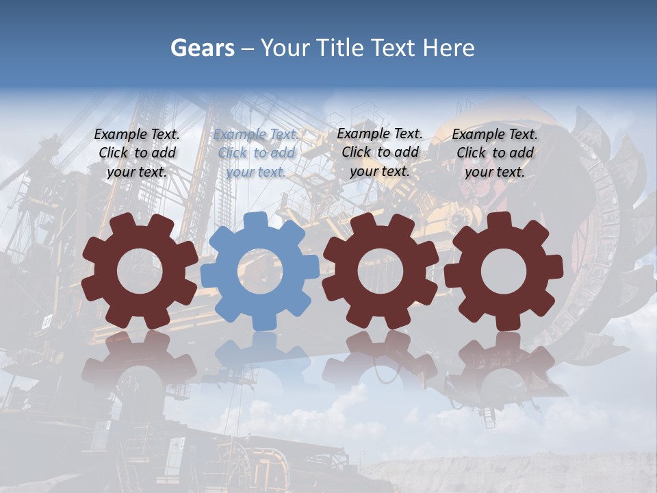 Mining Coal PowerPoint Template