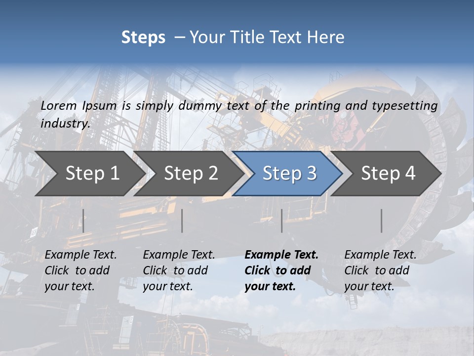 Mining Coal PowerPoint Template