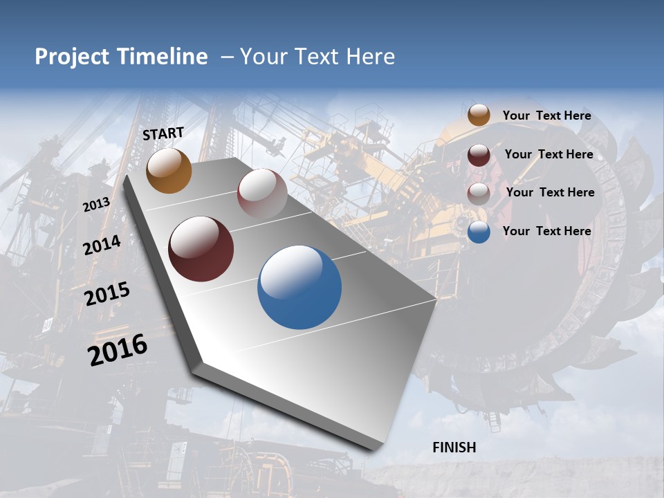 Mining Coal PowerPoint Template