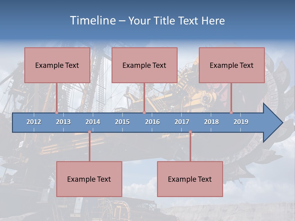 Mining Coal PowerPoint Template