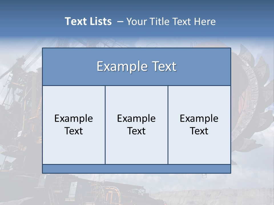 Mining Coal PowerPoint Template