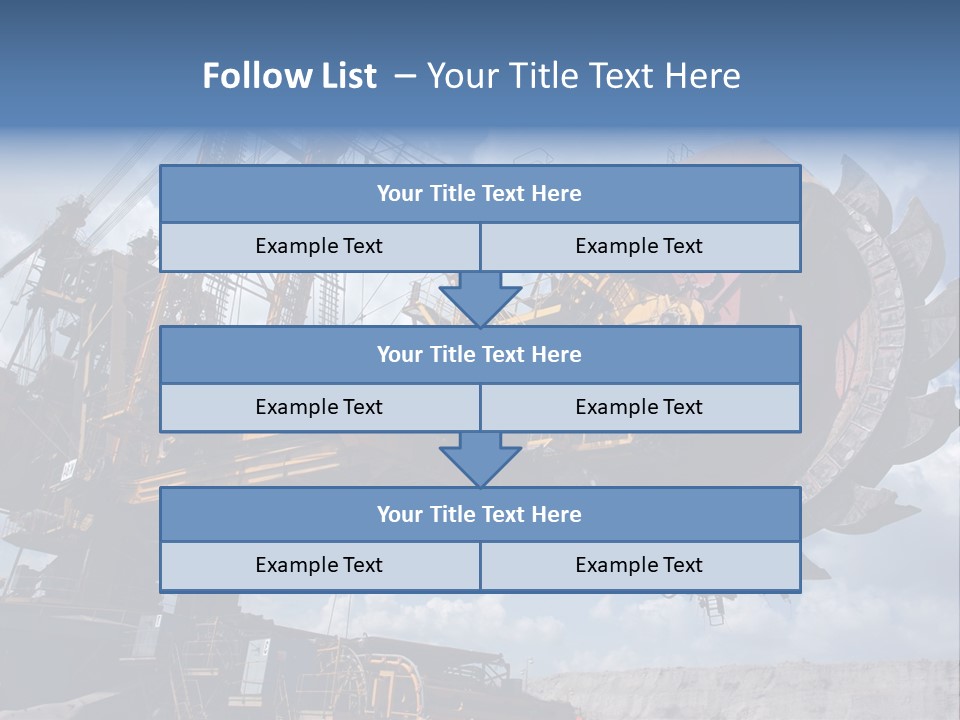 Mining Coal PowerPoint Template