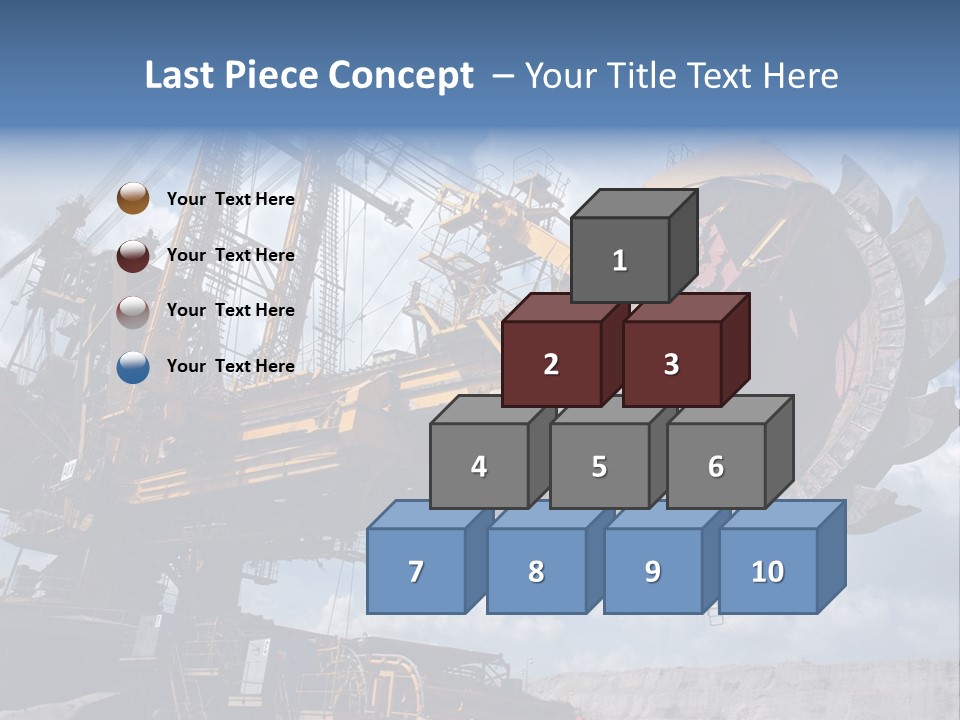 Mining Coal PowerPoint Template
