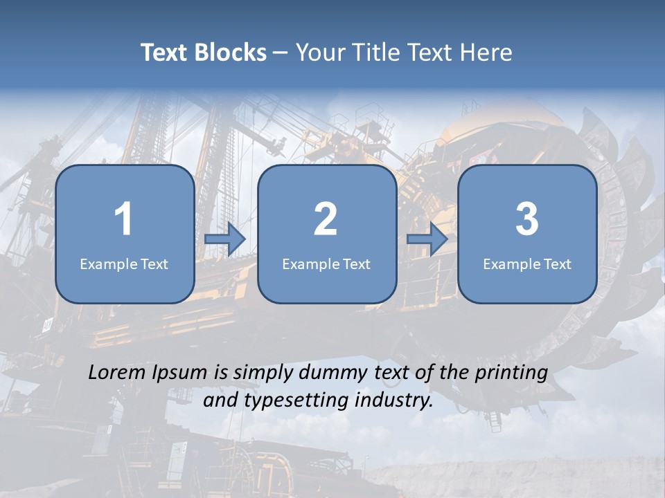 Mining Coal PowerPoint Template