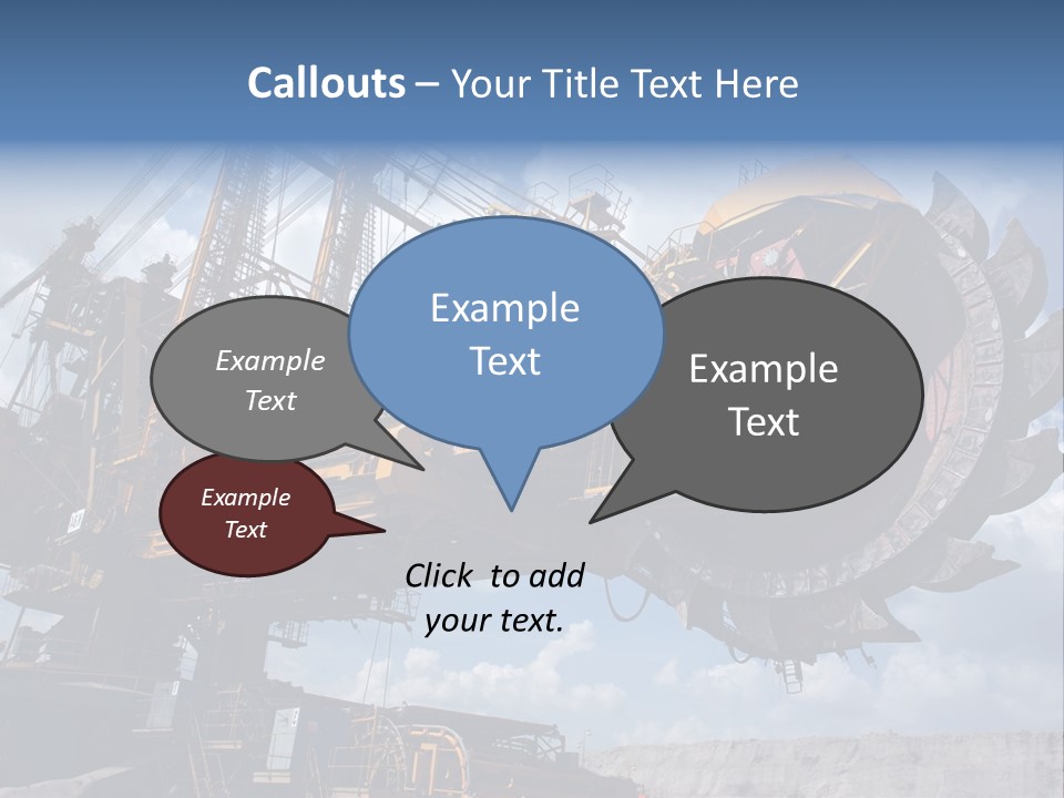 Mining Coal PowerPoint Template