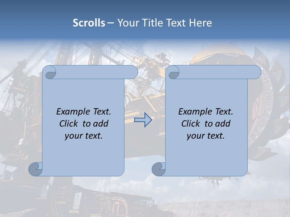 Mining Coal PowerPoint Template