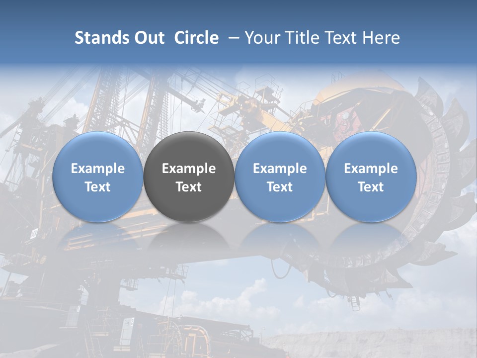 Mining Coal PowerPoint Template