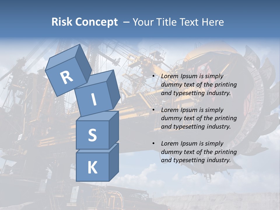 Mining Coal PowerPoint Template