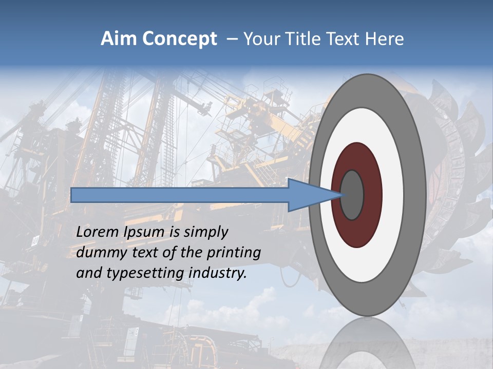 Mining Coal PowerPoint Template