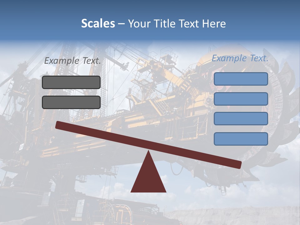 Mining Coal PowerPoint Template