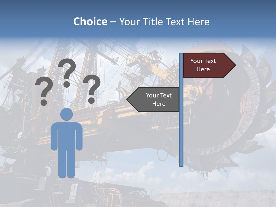 Mining Coal PowerPoint Template