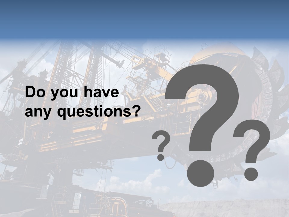Mining Coal PowerPoint Template