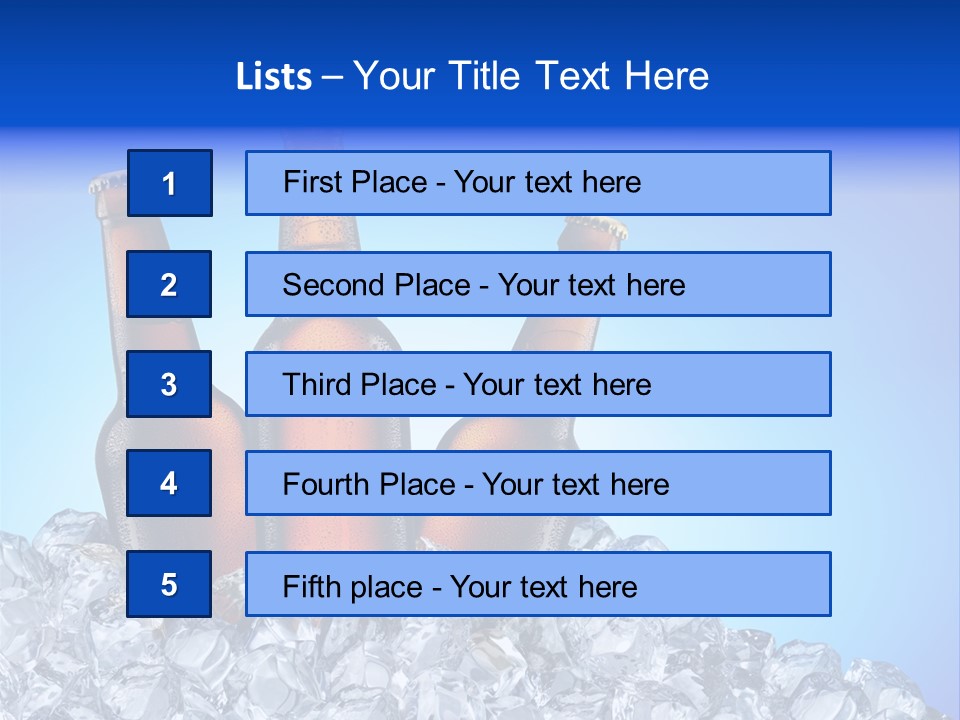 Cold Beer PowerPoint Template