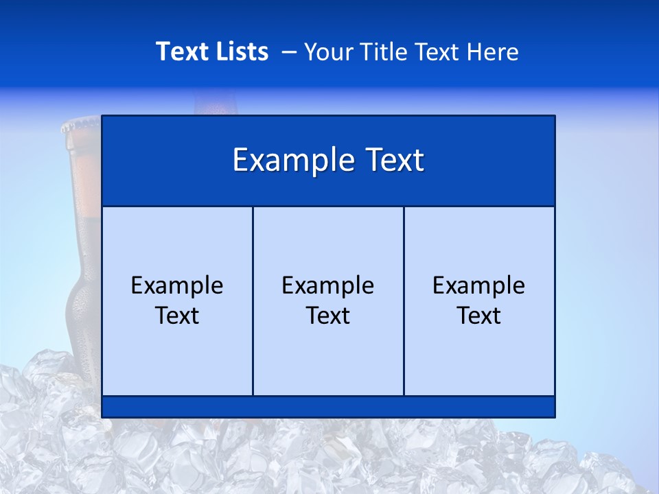 Cold Beer PowerPoint Template