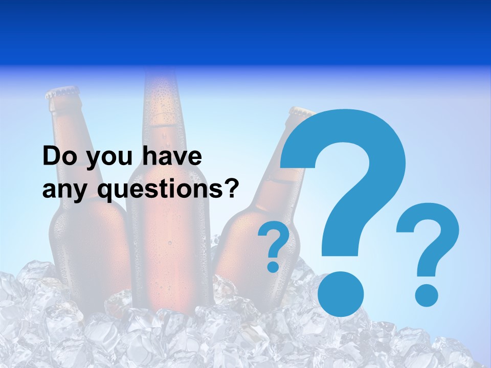 Cold Beer PowerPoint Template