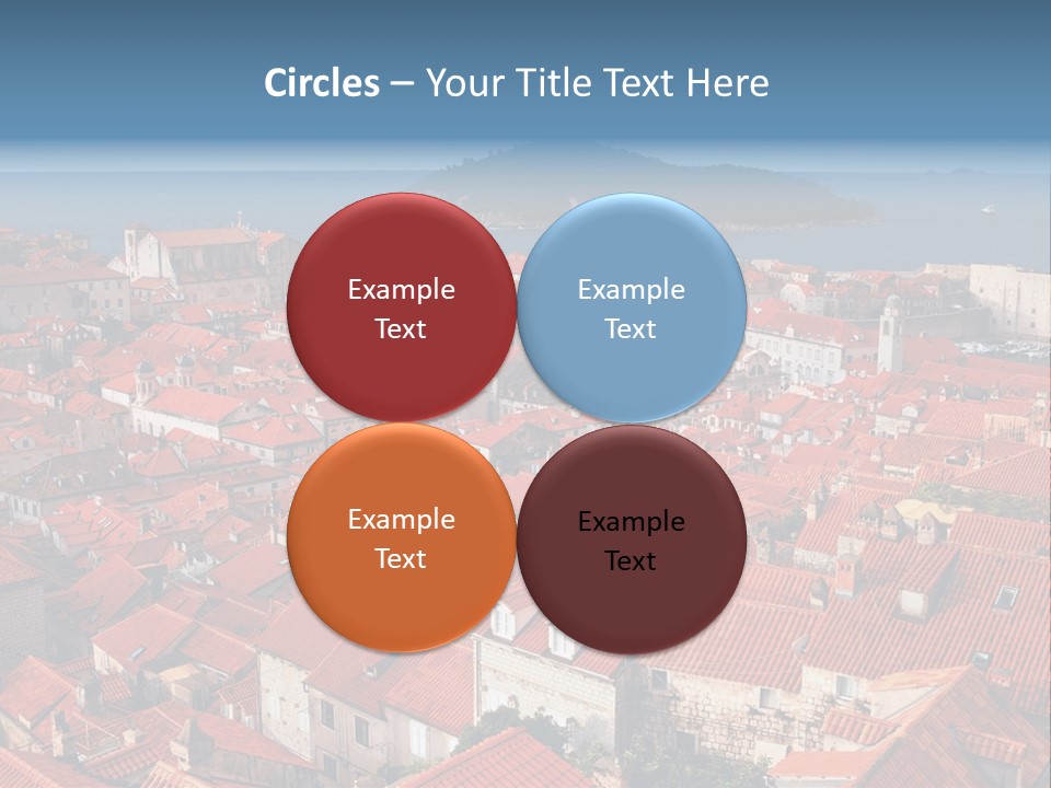 Dubrovnik Old City PowerPoint Template