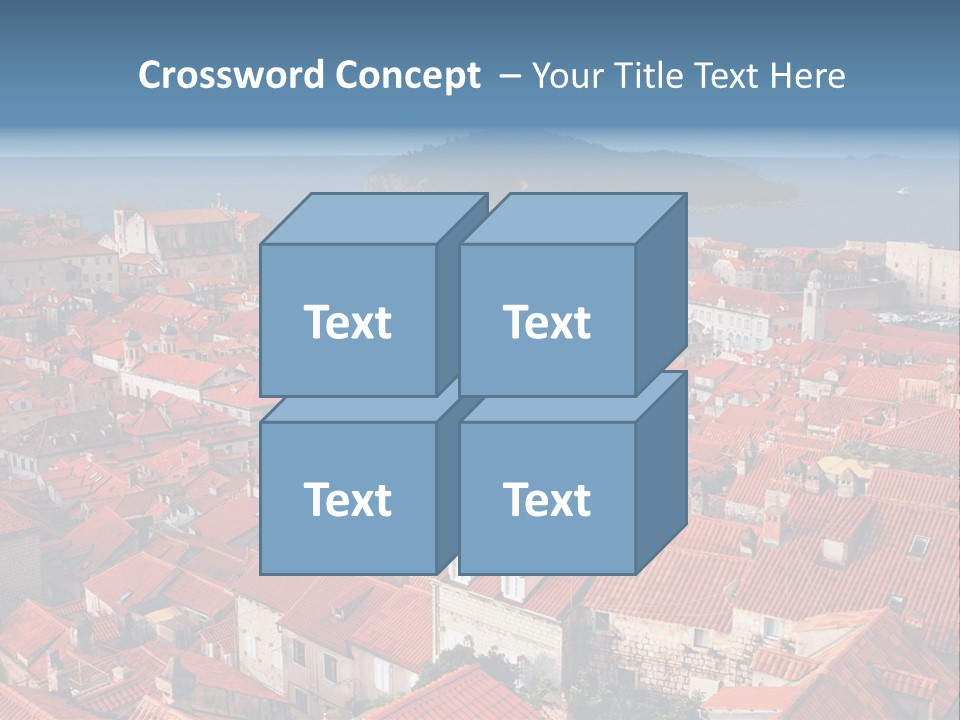 Dubrovnik Old City PowerPoint Template