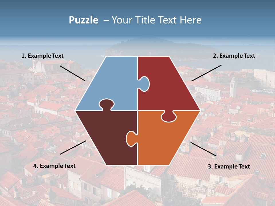 Dubrovnik Old City PowerPoint Template
