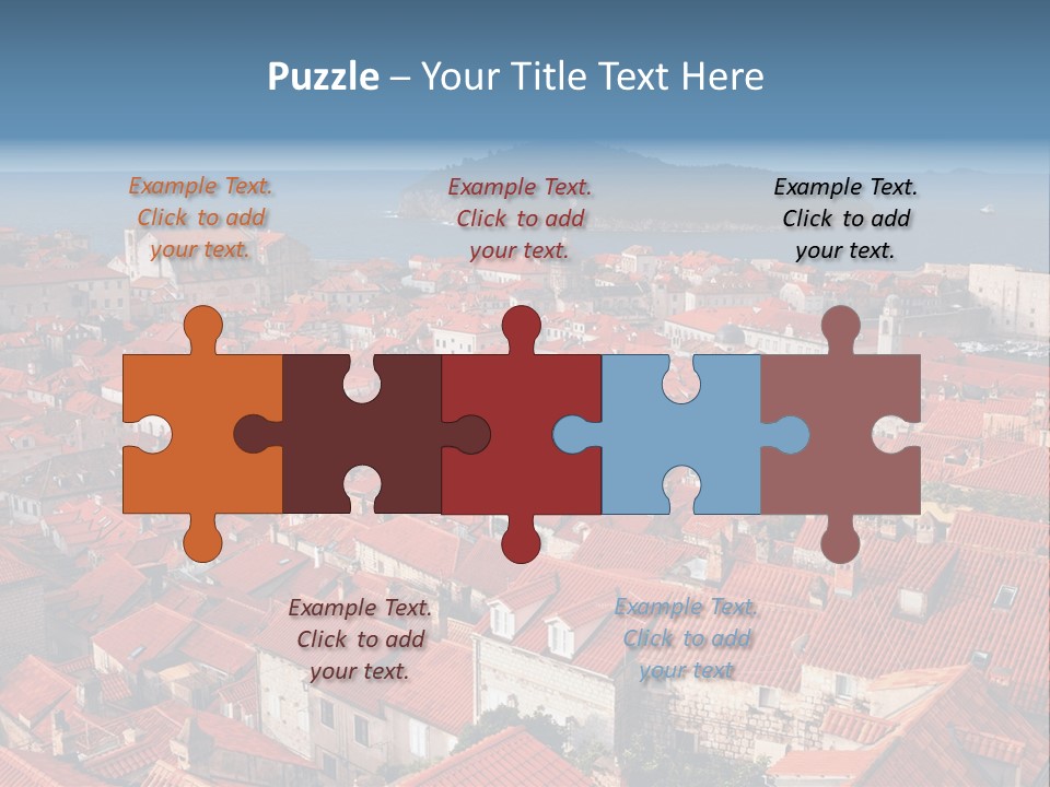 Dubrovnik Old City PowerPoint Template