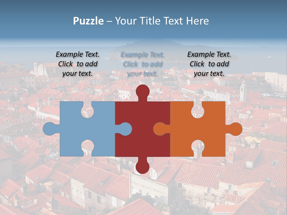Dubrovnik Old City PowerPoint Template