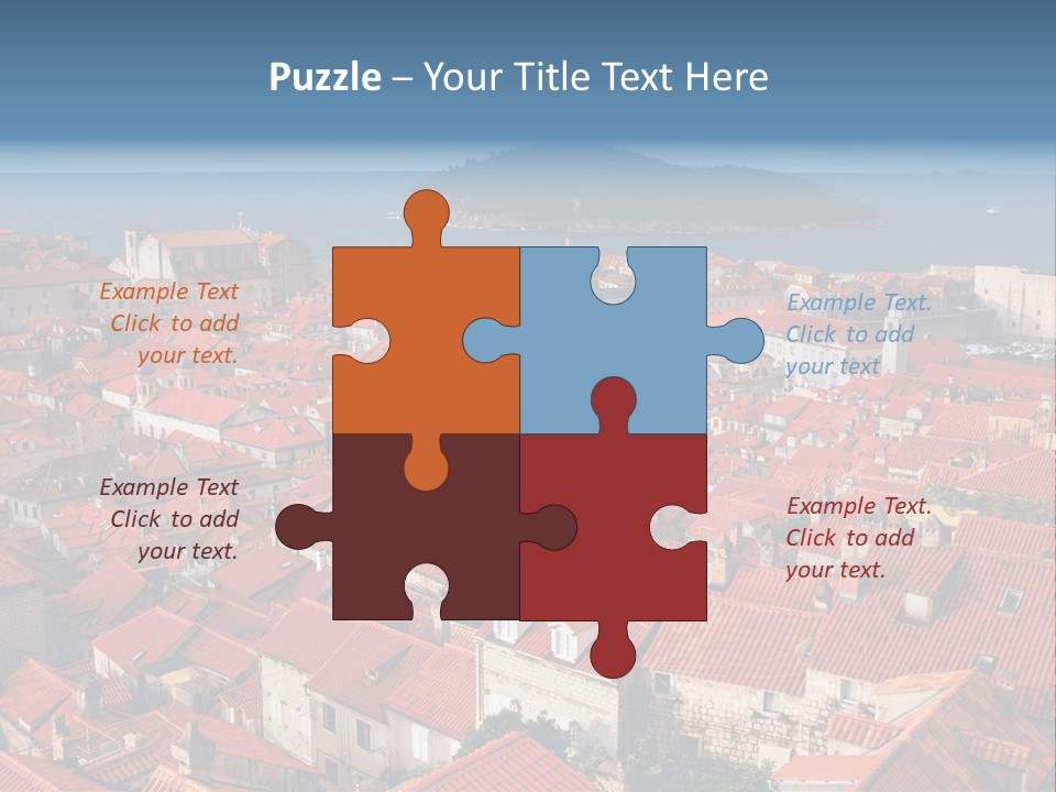 Dubrovnik Old City PowerPoint Template