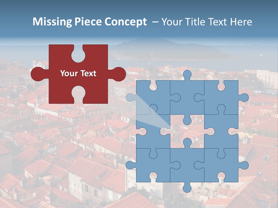 Dubrovnik Old City PowerPoint Template