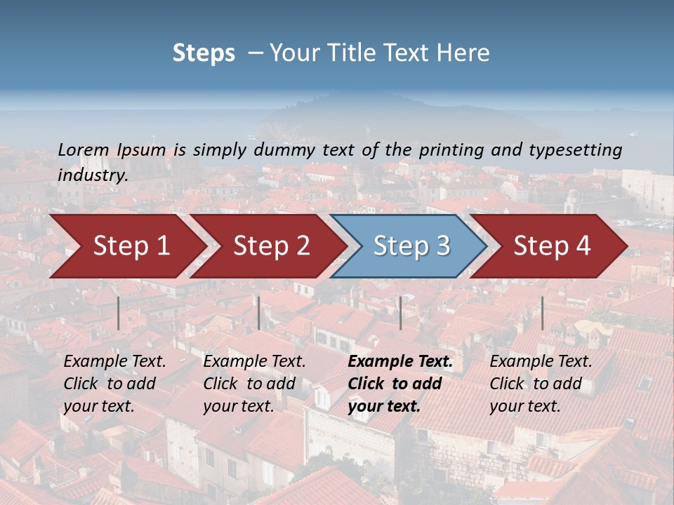 Dubrovnik Old City PowerPoint Template